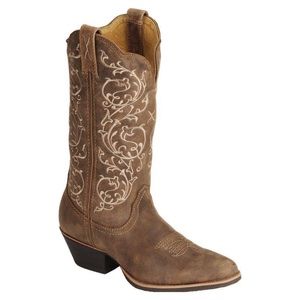 TWISTED X WOMEN'S FANCY STITCHED COWGIRL BOOTS SIZE 9